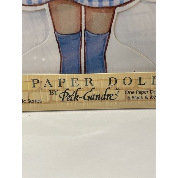 Dorothy Visits Oz Paper Doll Wizard of Oz 1992 Peck-Gandre Sealed Vintage - Picture 4 of 13